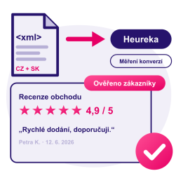 Heureka – feed, konverze a recenze v jednom