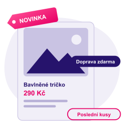 Štítky a nálepky na produktech