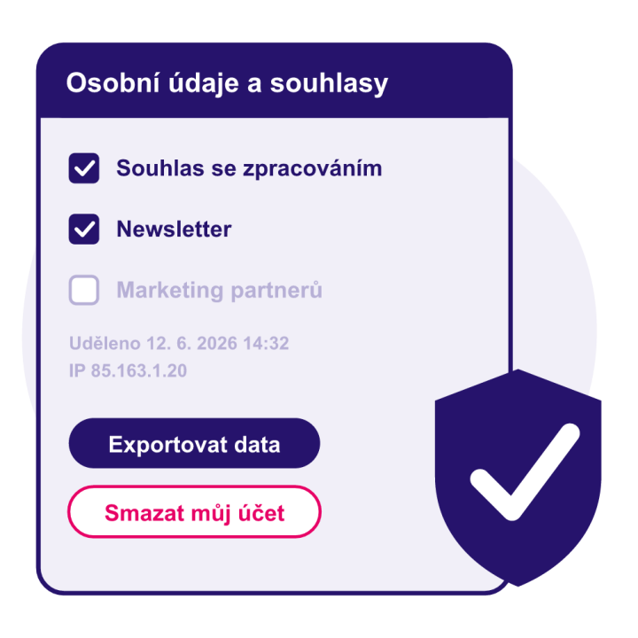 GDPR – souhlasy a práva zákazníků