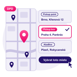 DPD – výdejní místa a boxy v pokladně
