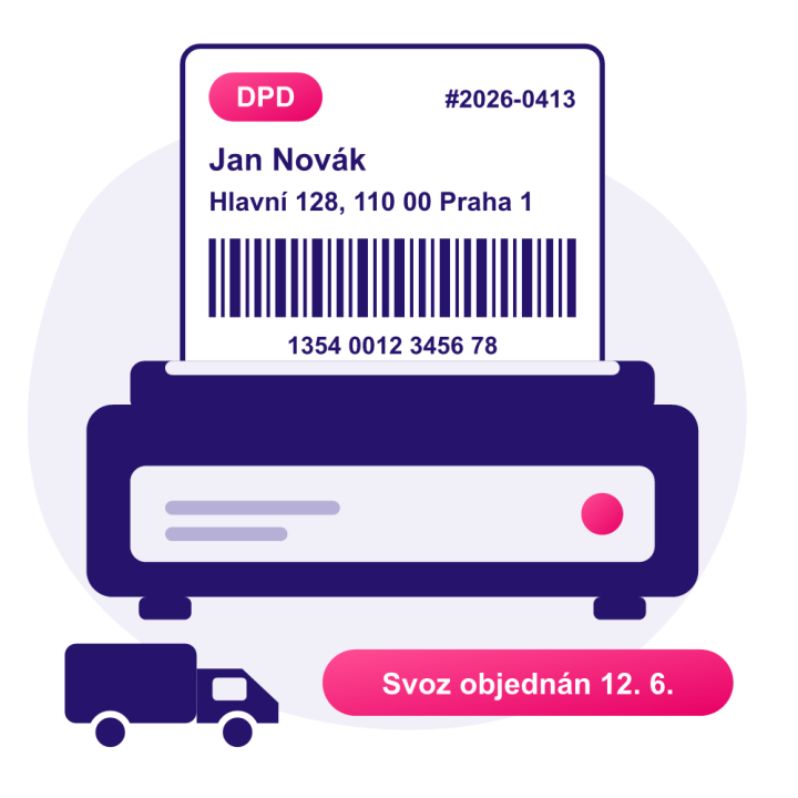 DPD API – podání zásilek a tisk štítků