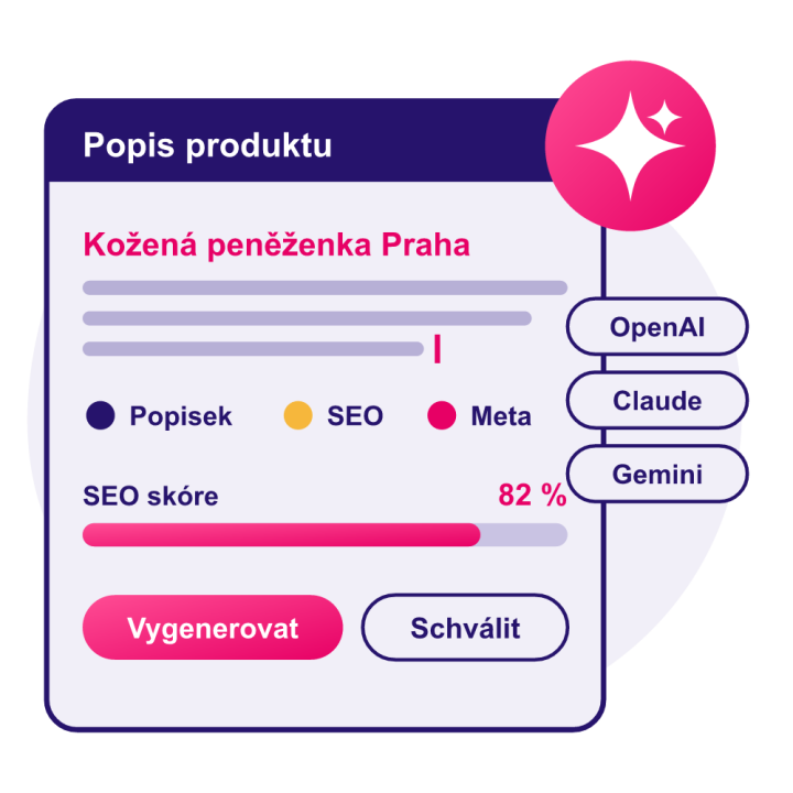 AI asistent pro popisky a SEO obsah