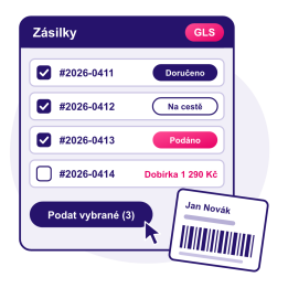 GLS API – podání zásilek a tisk štítků