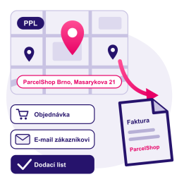 PPL – výdejní místa a boxy v pokladně