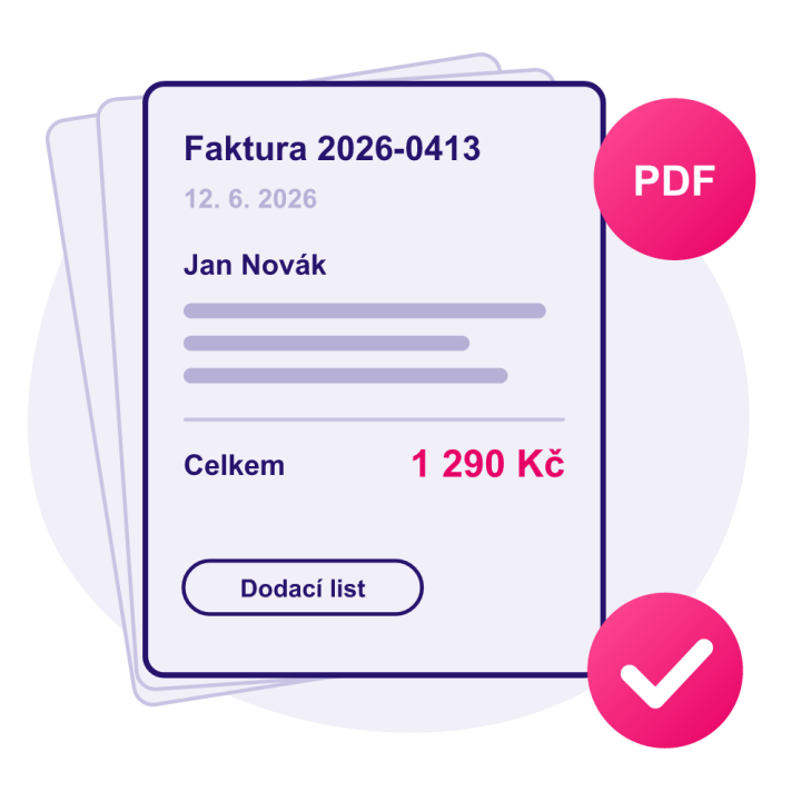 Hromadný tisk faktur a dodacích listů