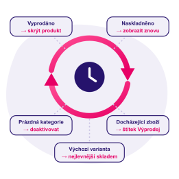 Automatická údržba produktů a kategorií 5 v 1
