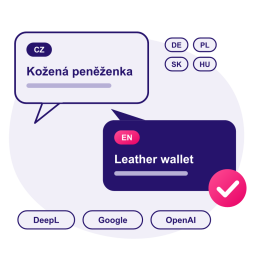 Automatické překlady e-shopu – DeepL, Google, AI
